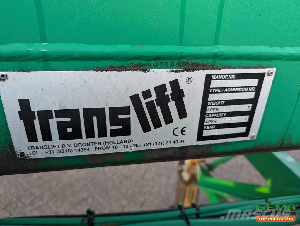LAG O-2-33 EZCL 2-Axle BPW - Drum Brakes - Translift T Containerchassis