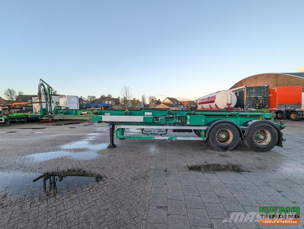 LAG O-2-33 EZCL 2-Axle BPW - Drum Brakes - Translift T نصف مقطورات حاويات