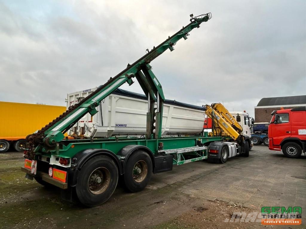 LAG O-2-33 EZCL 2-Axle BPW - Drum Brakes - Translift T Containerchassis