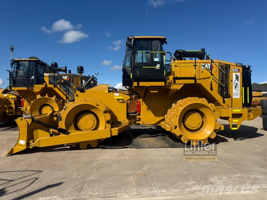 CAT 825 Kompaktorji tal