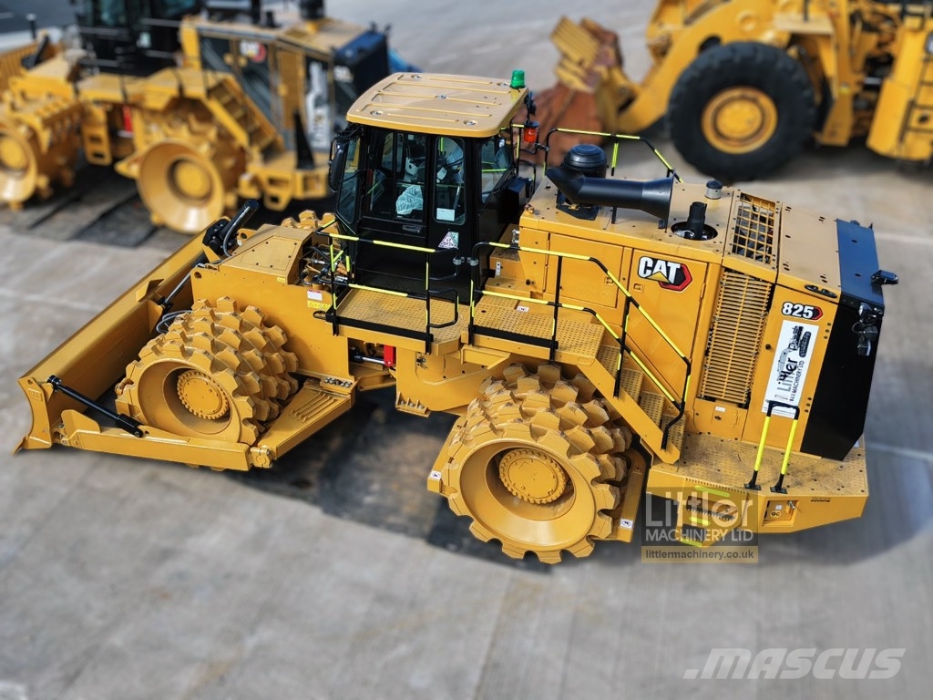 CAT 825 Kompaktorji tal