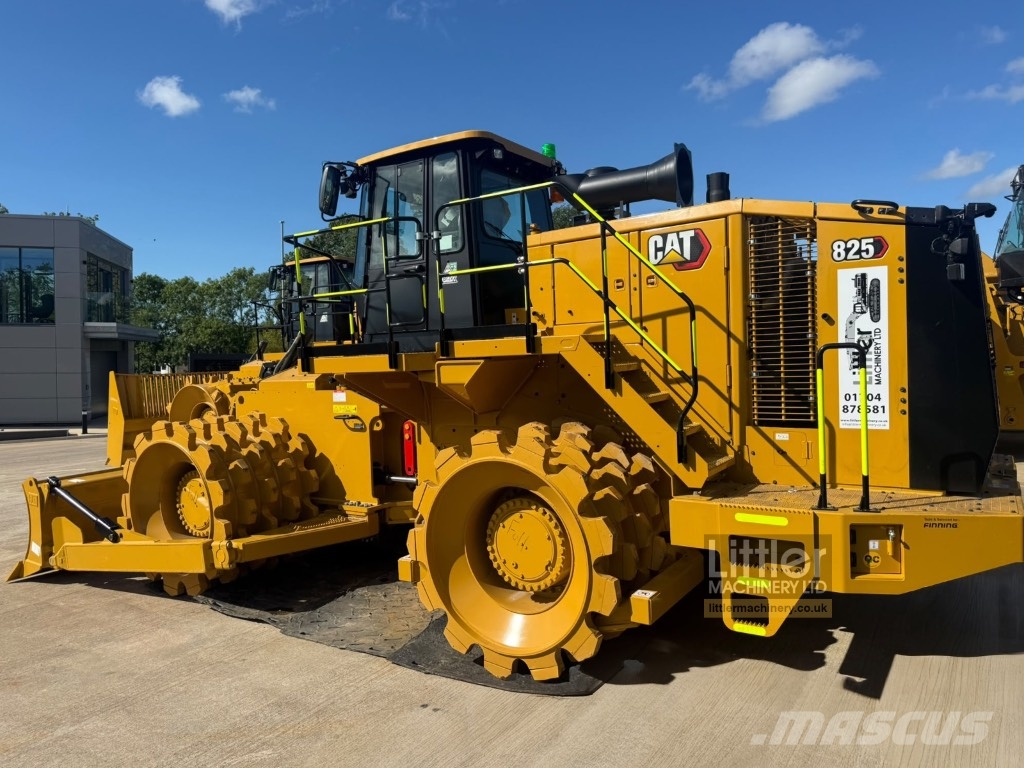 CAT 825 Kompaktorji tal