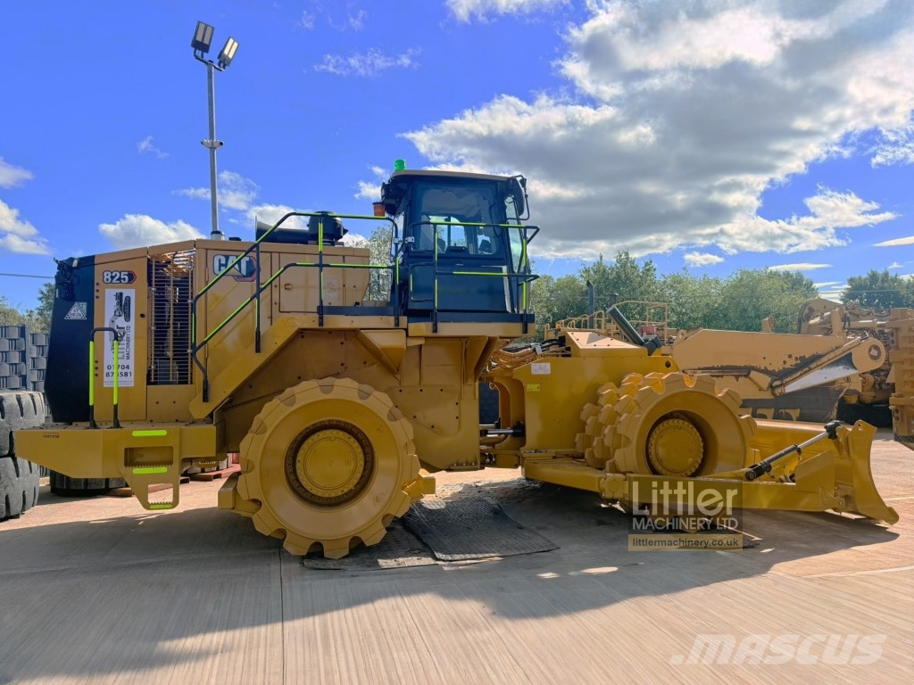 CAT 825 Kompaktorji tal
