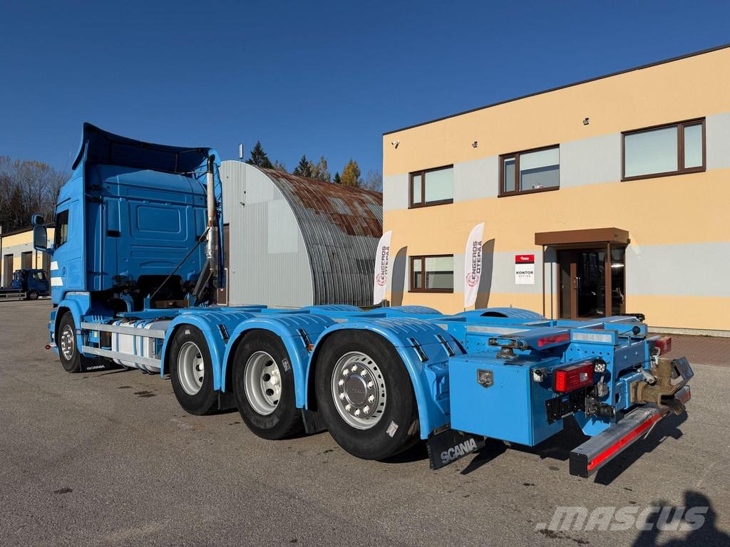 Scania R730 8X4*4 EURO6 + RETARDER + HYDRAULIC PUMP + BDF Kontejnerski kamioni