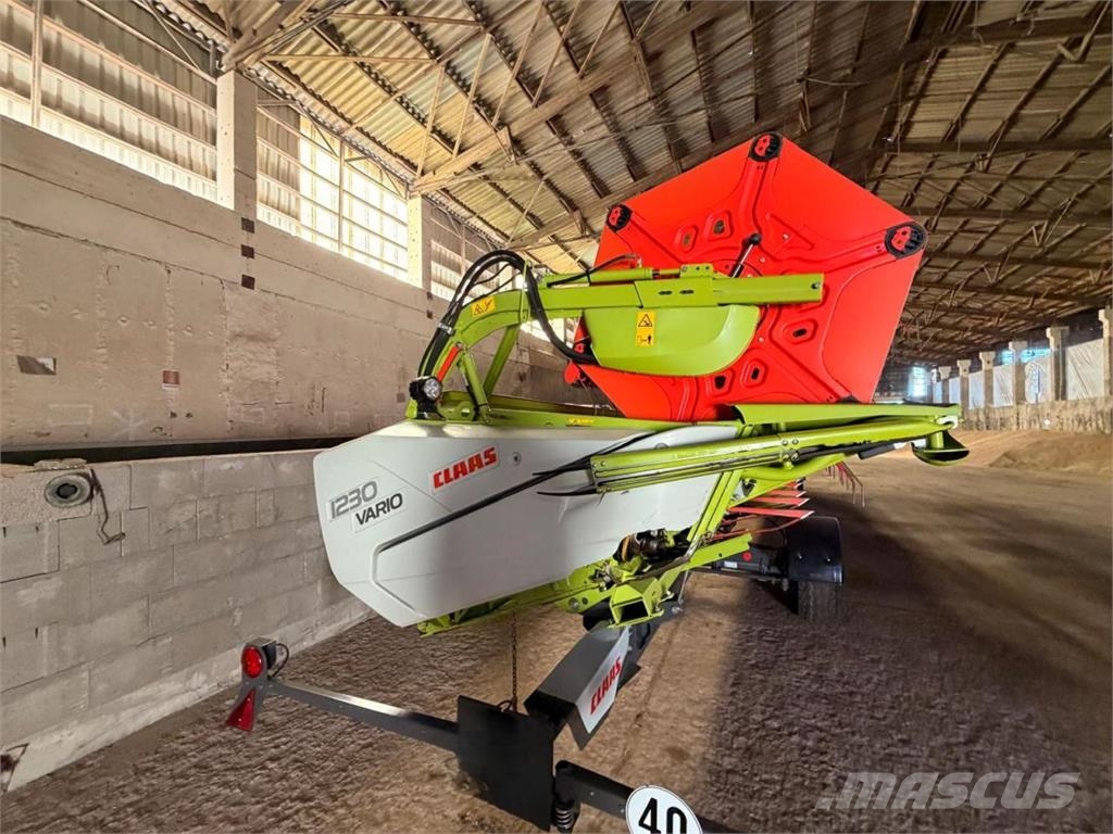 CLAAS VARIO 1230 Rezalne glave za kombajne