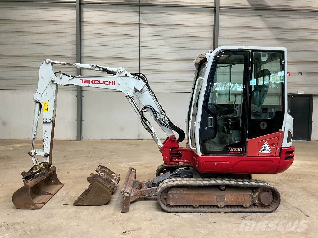 Takeuchi TB 230 Mini excavators < 7t (Mini diggers)