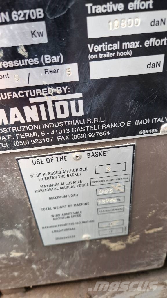 Manitou 1542 MRT Turbo Τηλεσκοπικοί ανυψωτές