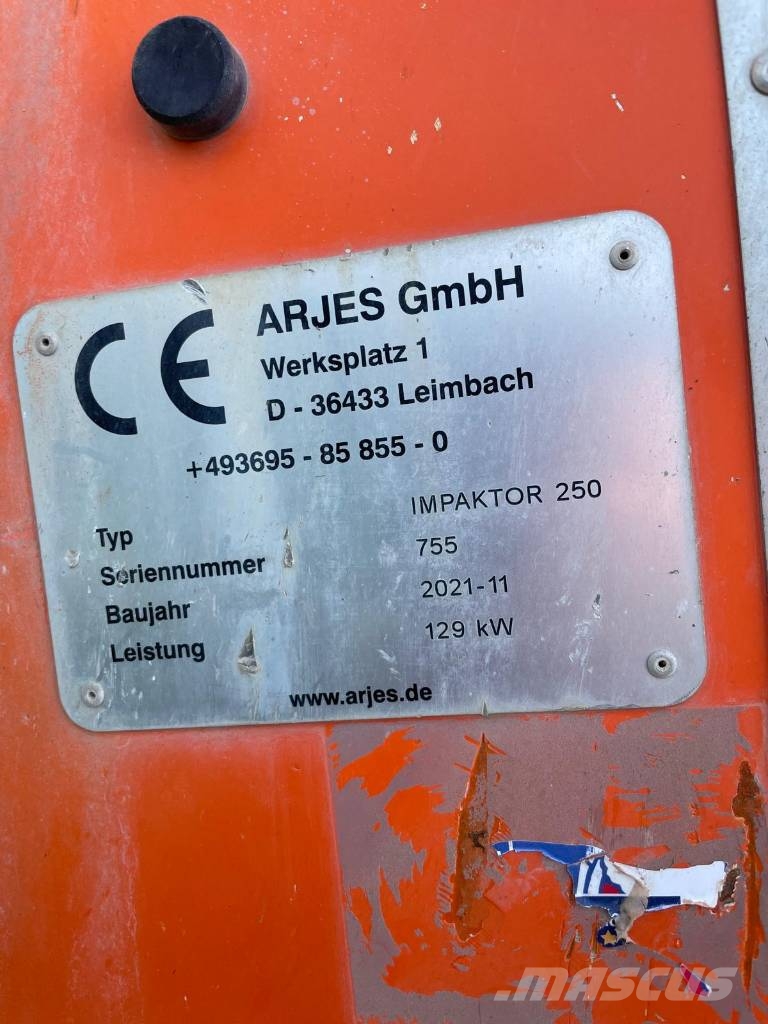Arjes Impaktor 250 Mobiilimurskaimet
