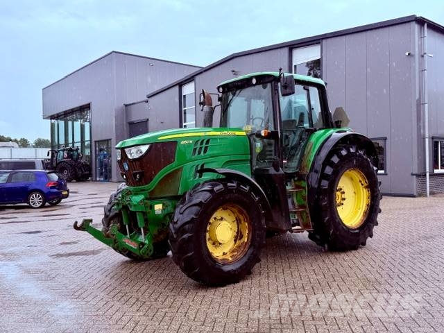 John Deere 6150M, Autoquad, met werk! Traktorji