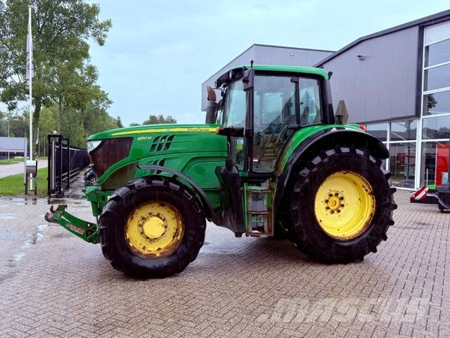 John Deere 6150M, Autoquad, met werk! Traktorji