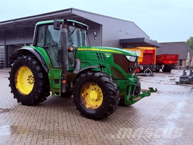John Deere 6150M, Autoquad, met werk! Traktorji