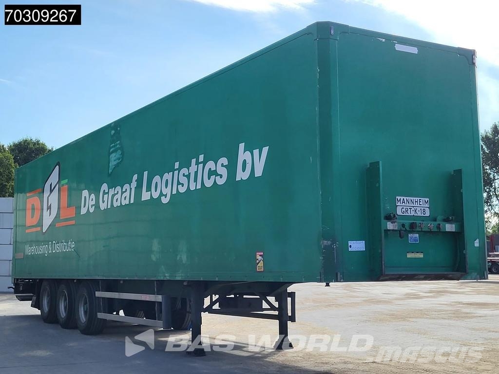 Groenewegen DR0-14-27 01/27 APK Hardholz Doppelstock Tailgate Semirremolques con carrocería de caja