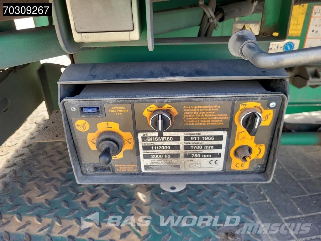 Groenewegen DR0-14-27 01/27 APK Hardholz Doppelstock Tailgate Semirremolques con carrocería de caja