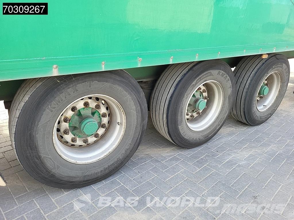 Groenewegen DR0-14-27 01/27 APK Hardholz Doppelstock Tailgate Semirremolques con carrocería de caja