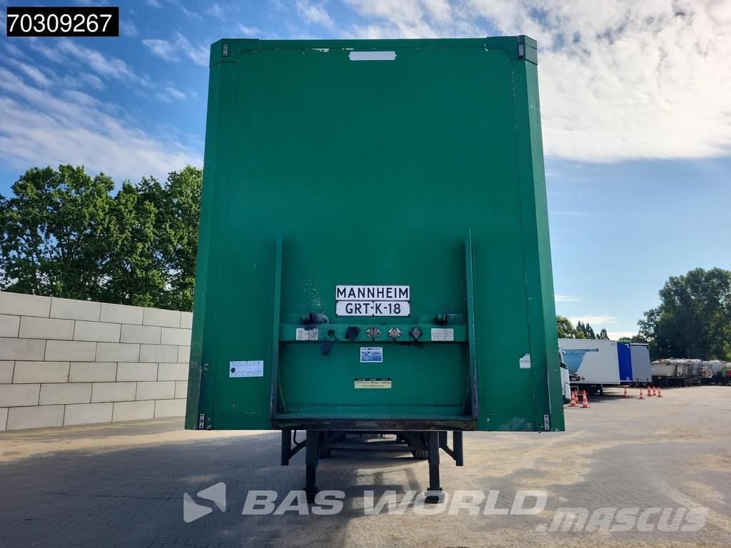 Groenewegen DR0-14-27 01/27 APK Hardholz Doppelstock Tailgate Gesloten opleggers