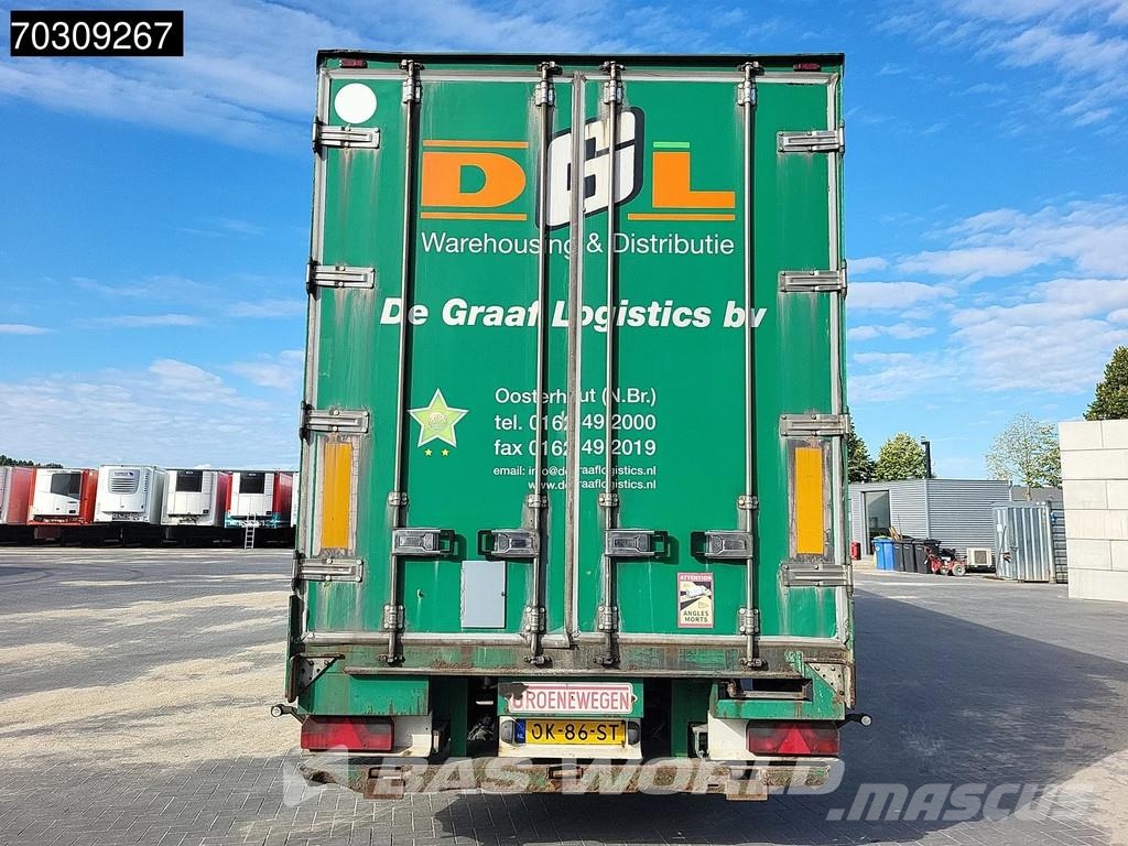 Groenewegen DR0-14-27 01/27 APK Hardholz Doppelstock Tailgate Semirremolques con carrocería de caja
