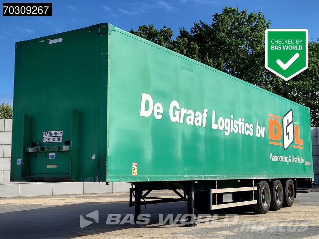 Groenewegen DR0-14-27 01/27 APK Hardholz Doppelstock Tailgate Semirremolques con carrocería de caja