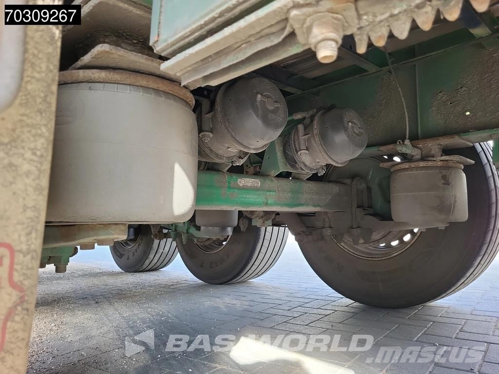 Groenewegen DR0-14-27 01/27 APK Hardholz Doppelstock Tailgate Semirremolques con carrocería de caja