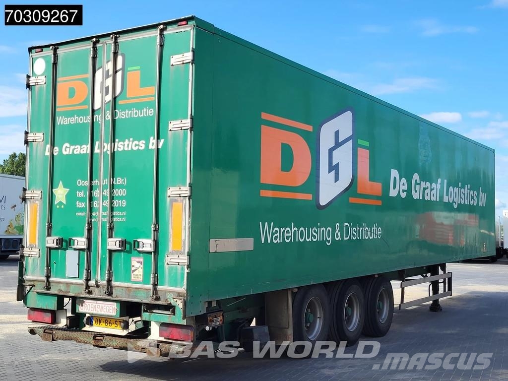 Groenewegen DR0-14-27 01/27 APK Hardholz Doppelstock Tailgate Gesloten opleggers