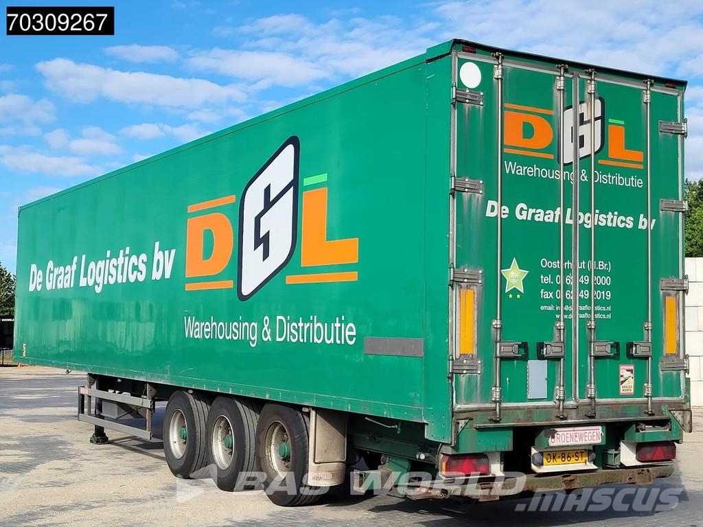 Groenewegen DR0-14-27 01/27 APK Hardholz Doppelstock Tailgate Semirremolques con carrocería de caja