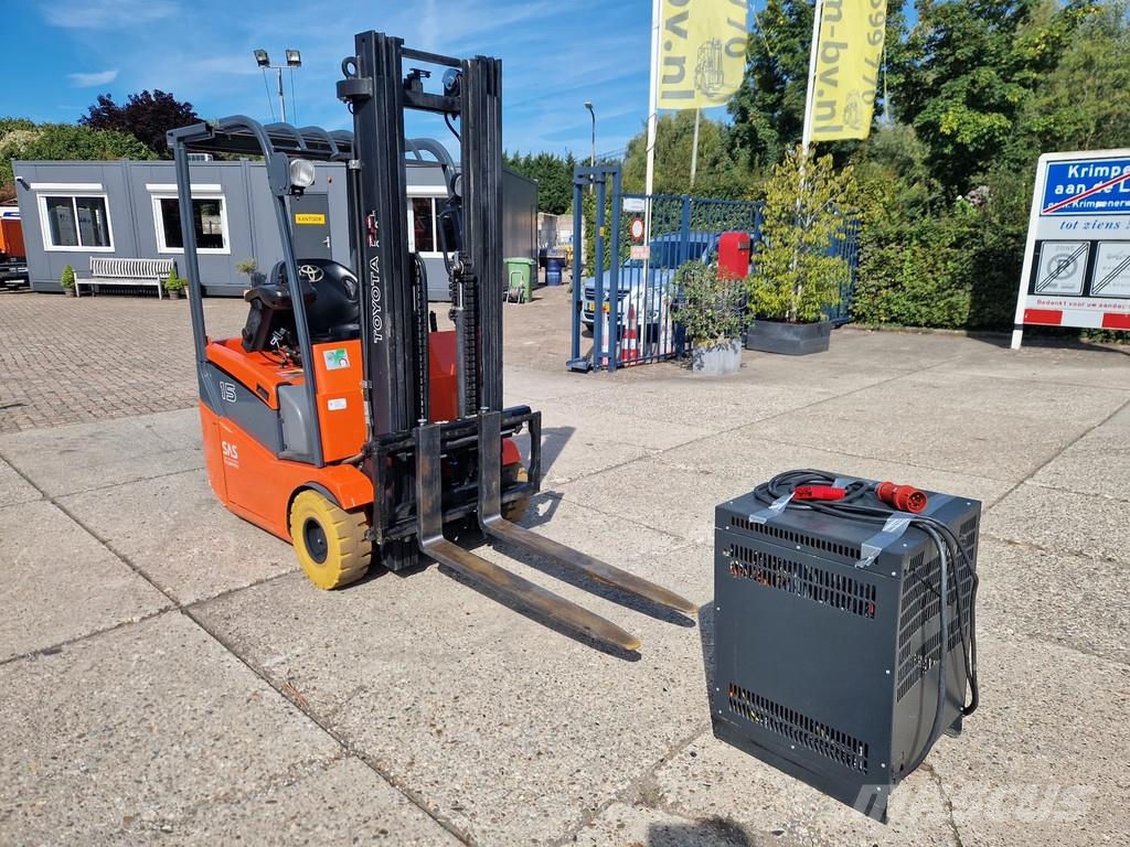 Toyota 1.5 ton elektrisch hefhoogte 5.00m, sideshift Elektrische heftrucks