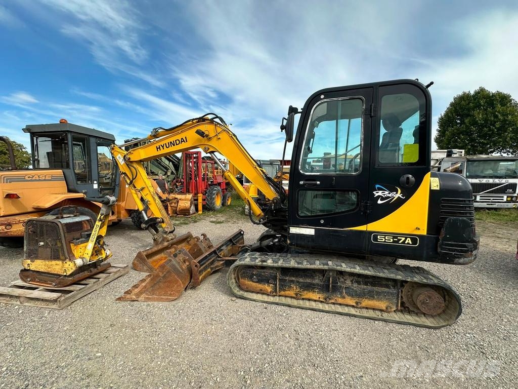 Hyundai Robex 55-7A / SW Miniexcavadoras