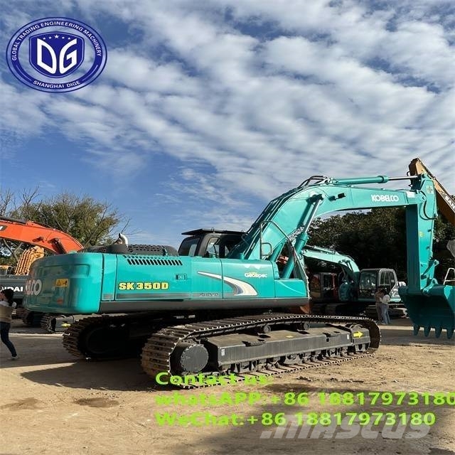 KOBELCO コベルコ ACERA GEOSPEC ショベルカー SK350D コベルコ建機 SK350D, 2020, 中華人民共和国 - 中古 クローラー式油圧