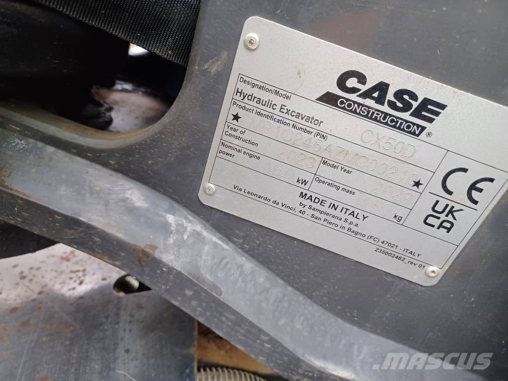 CASE CX 50 D Mini excavators < 7t (Mini diggers)