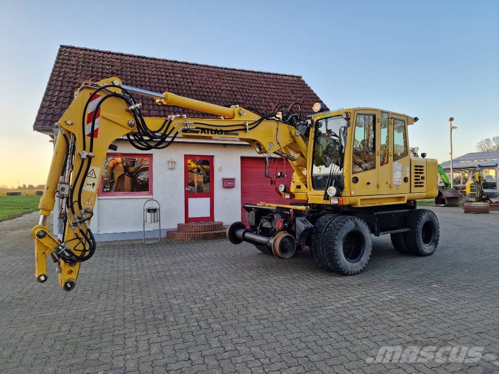 Atlas 1404 KZW حفارات بعجل