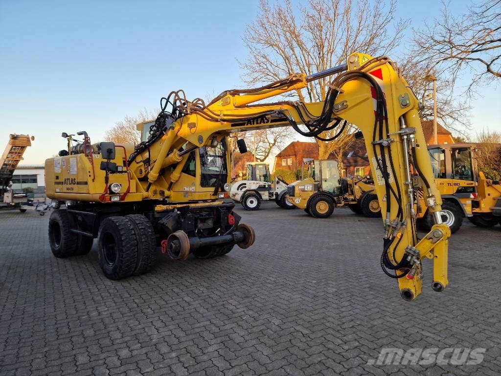 Atlas 1404 KZW حفارات بعجل
