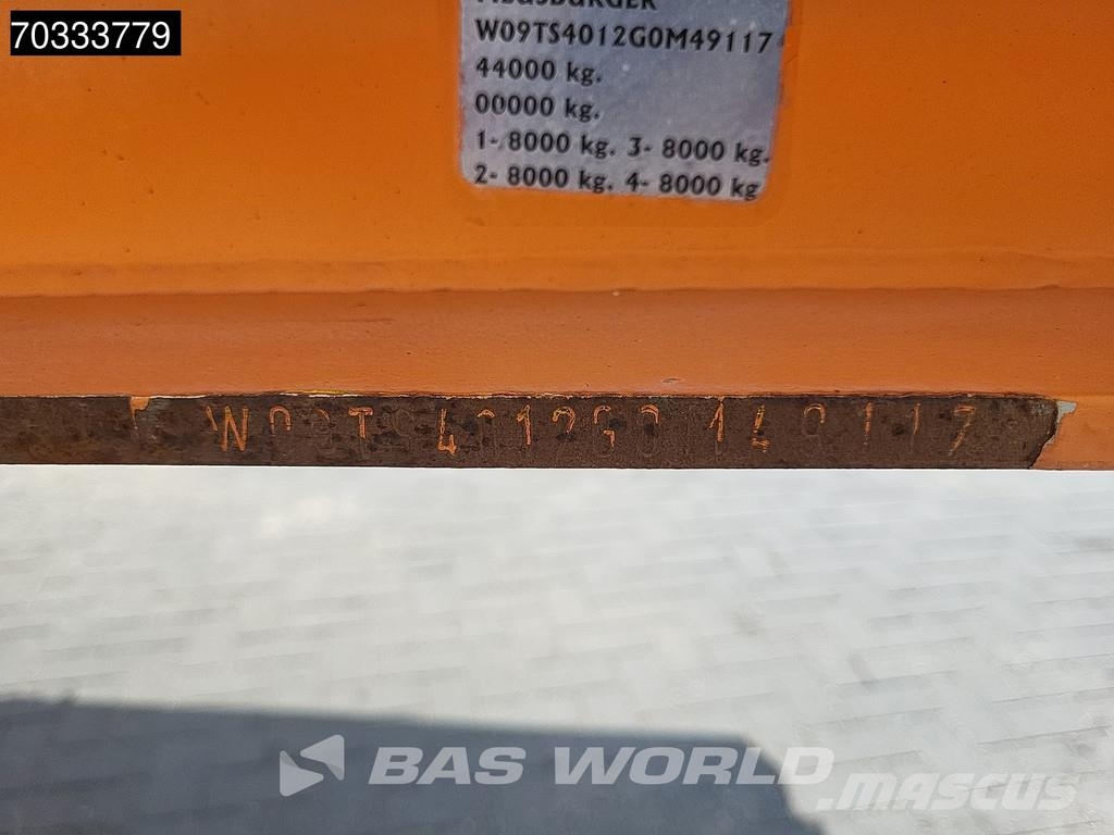 Meusburger MTS-4 Low loader-semi-trailers
