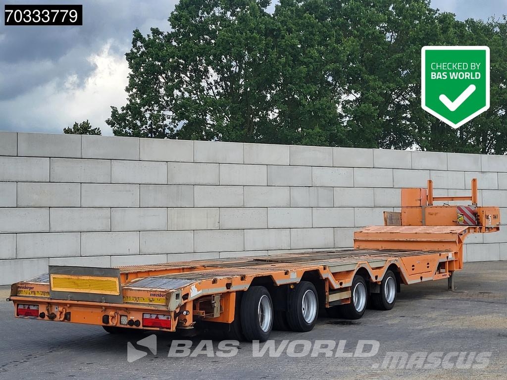 Meusburger MTS-4 Low loader-semi-trailers