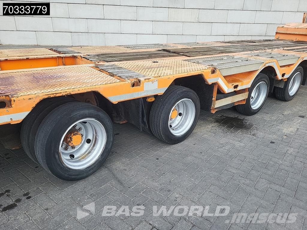 Meusburger MTS-4 1x Lift 2x Steeringaxle BPW Raskeveo poolhaagised