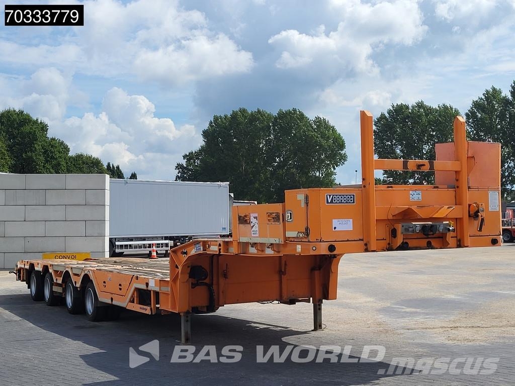Meusburger MTS-4 1x Lift 2x Steeringaxle BPW Raskeveo poolhaagised