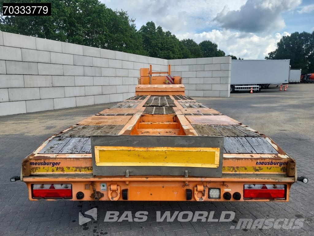 Meusburger MTS-4 1x Lift 2x Steeringaxle BPW Raskeveo poolhaagised