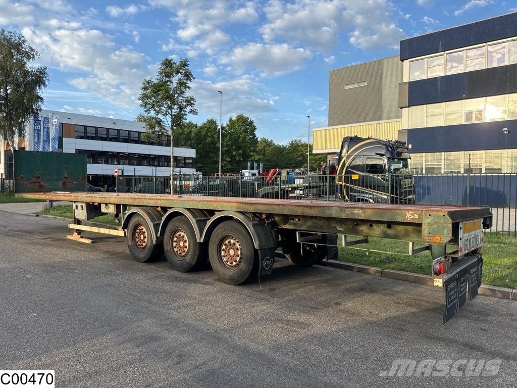 Kaiser open laadbak Flatbed/Dropside semi-trailers