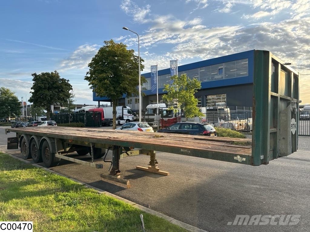 Kaiser open laadbak Flatbed/Dropside semi-trailers