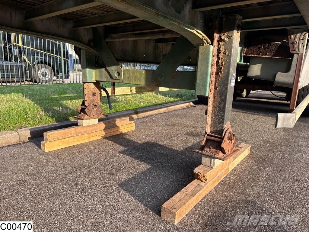 Kaiser open laadbak Flatbed/Dropside semi-trailers