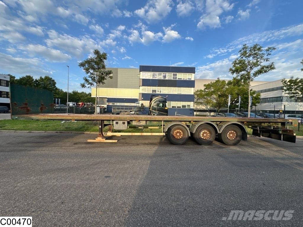 Kaiser open laadbak Flatbed/Dropside semi-trailers