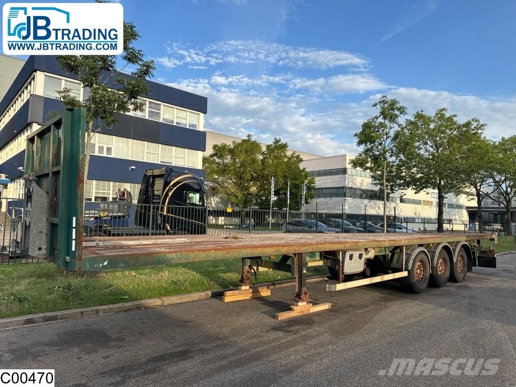 Kaiser open laadbak Flatbed/Dropside semi-trailers