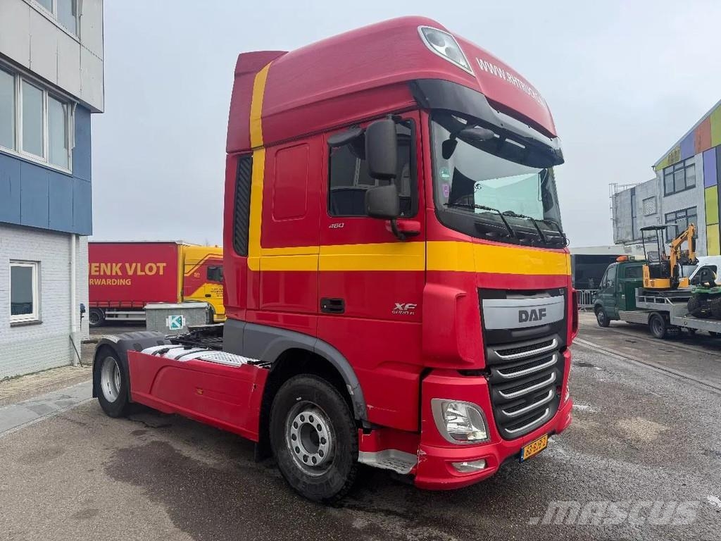 DAF XF 460 4X2 EURO 6 SKIRTS STANDAIRCO Nyergesvontatók