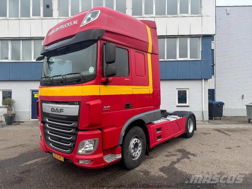 DAF XF 460 4X2 EURO 6 SKIRTS STANDAIRCO Nyergesvontatók