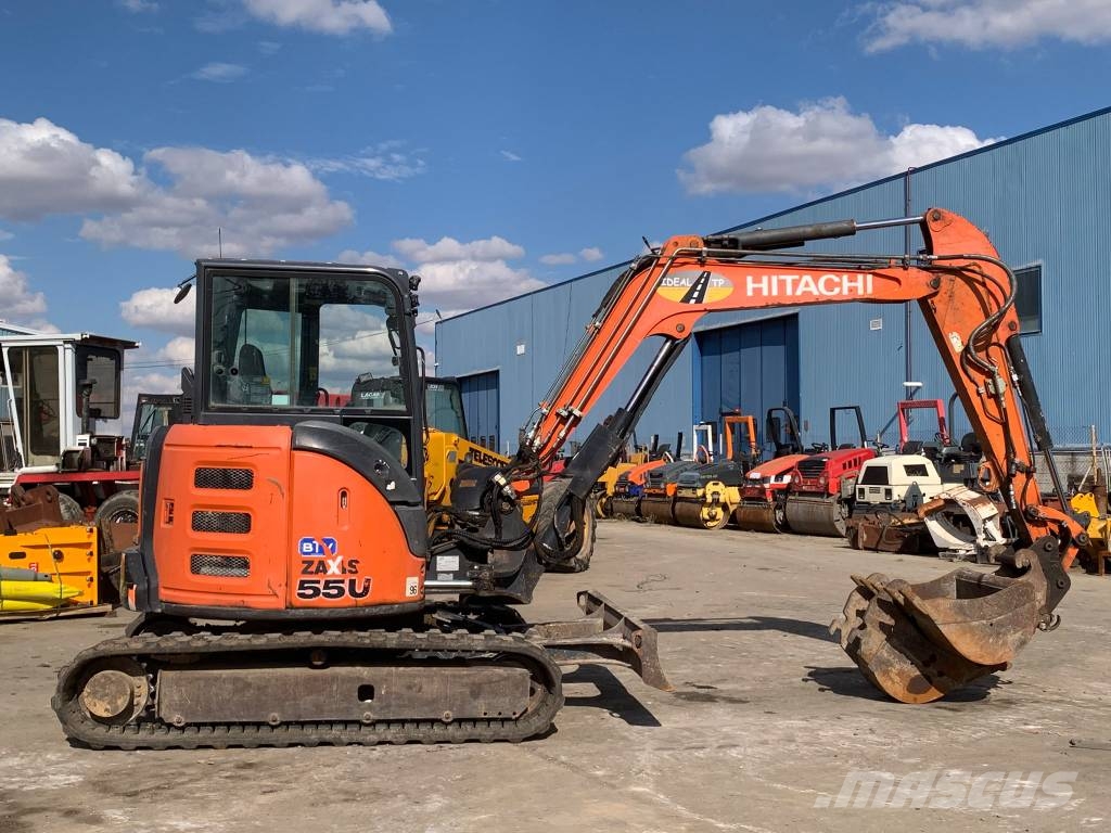 Hitachi ZX 55 U-5 A Міні-екскаватори < 7т