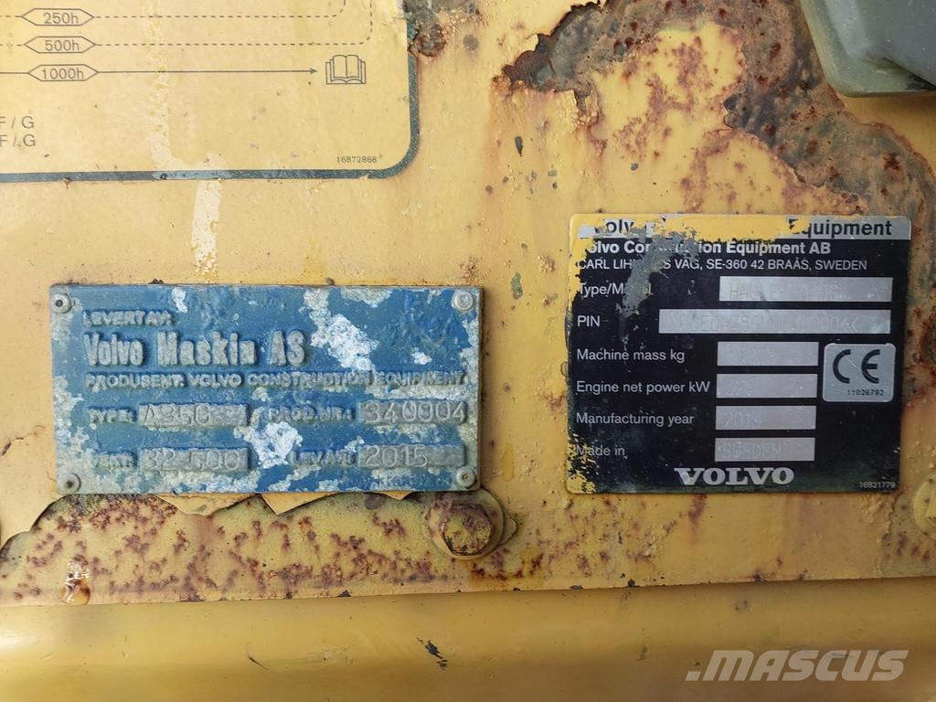 Volvo A35G Transportoare articulate