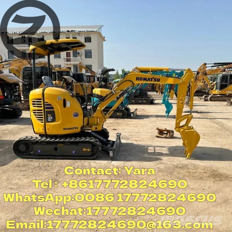 Komatsu PC 20 MR 소형 굴삭기 7톤 미만