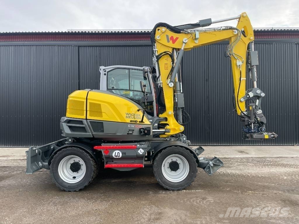 Wacker Neuson EW 100 - 2 / ST10 / C-Smörj / Värmare / 40km/h Excavadoras de ruedas