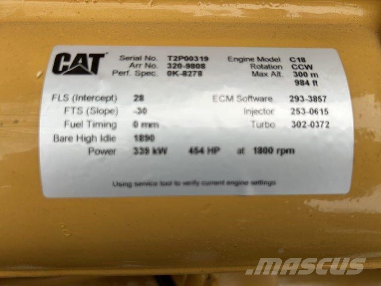 CAT C18 Piezas de motores marítimos