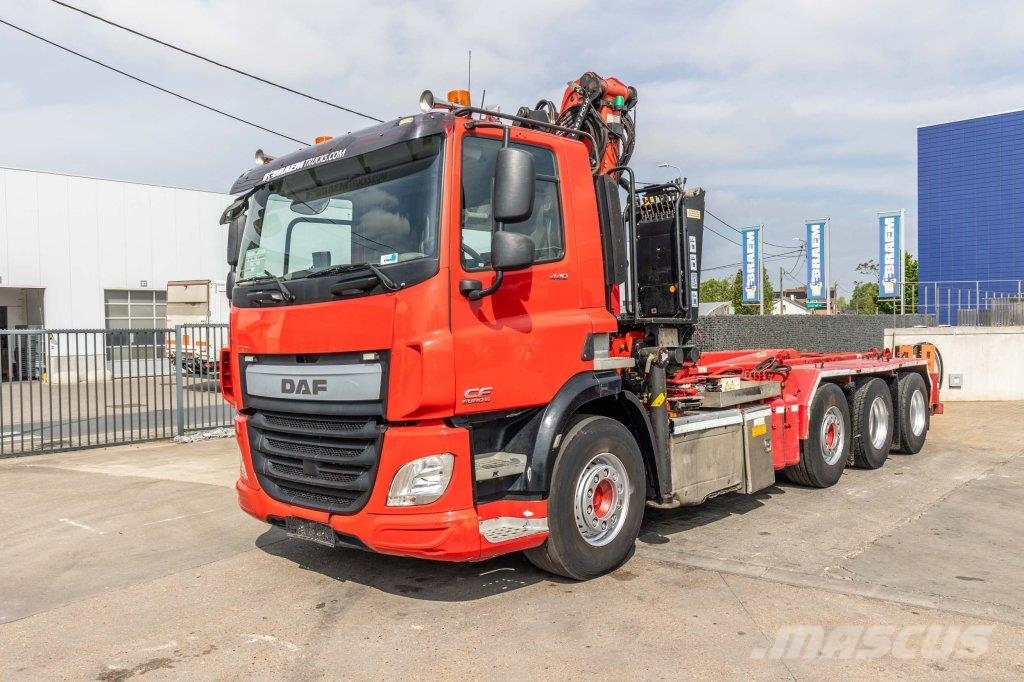 DAF CF 440 FAK -8x2 + Palfinger Epsilon Q180 Z95TR Horgos rakodó teherautók