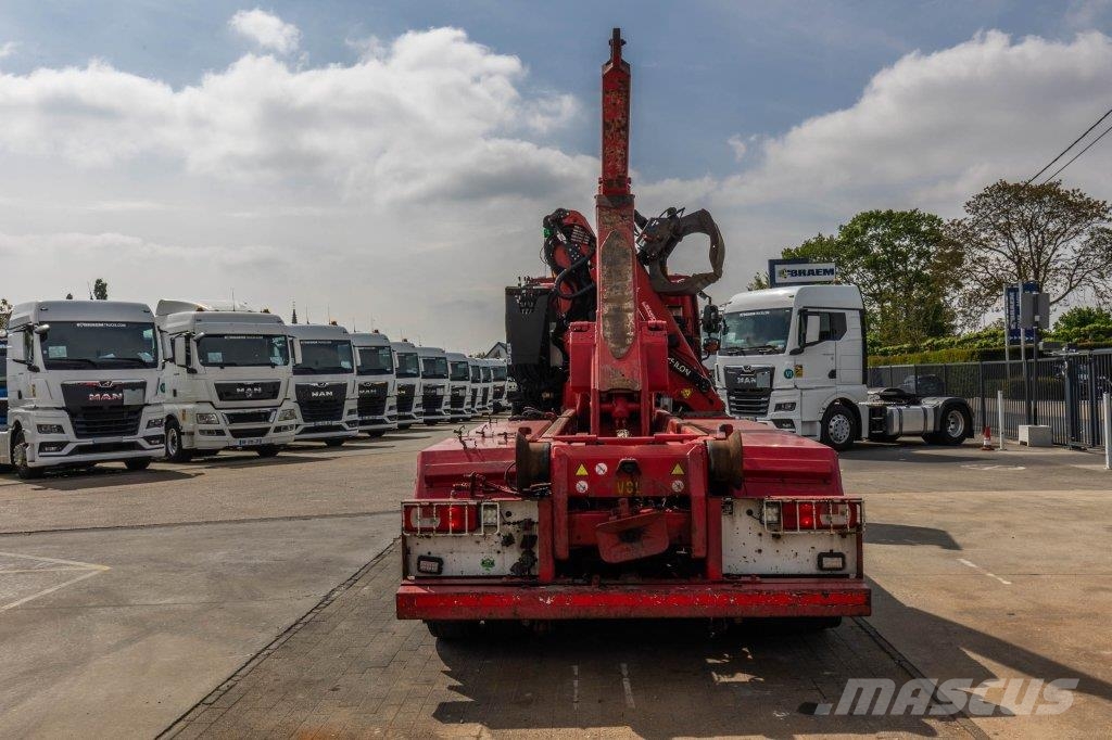DAF CF 440 FAK -8x2 + Palfinger Epsilon Q180 Z95TR Horgos rakodó teherautók