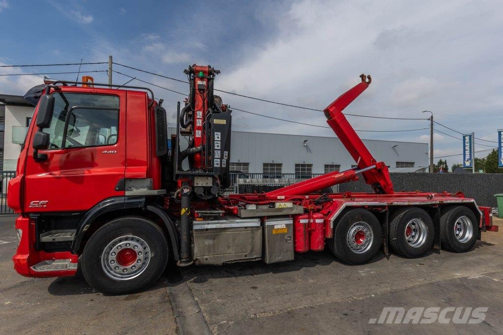 DAF CF 440 FAK -8x2 + Palfinger Epsilon Q180 Z95TR Horgos rakodó teherautók